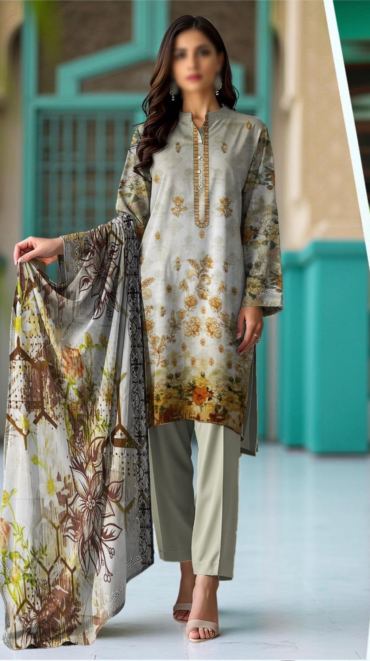 Karandi Libas By AAA Vol-1539-UNSTITCHED