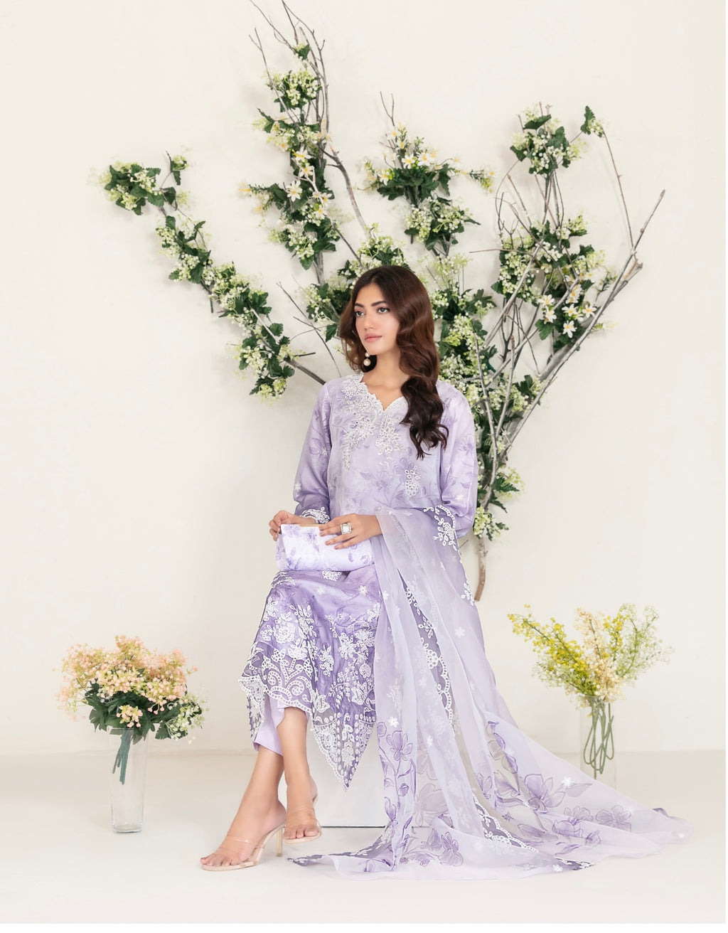 Fancy organza by Tawakal-UNSTITCHED