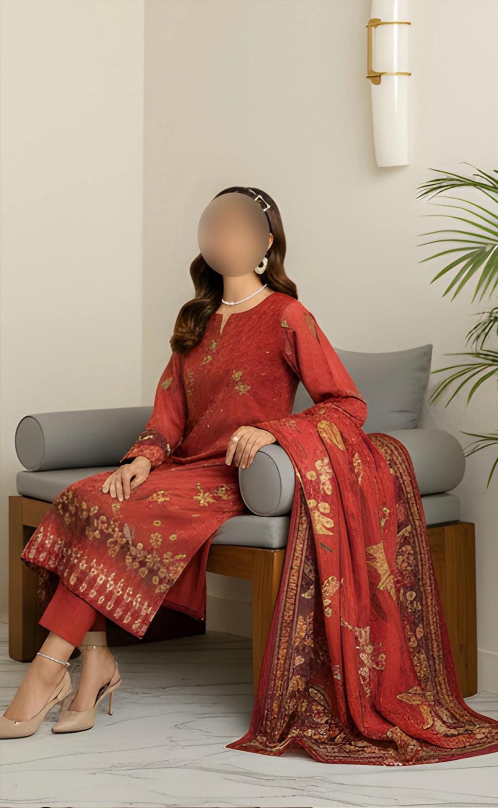 Khaddar-Maham By AAA Vol-1538-UNSTITCHED