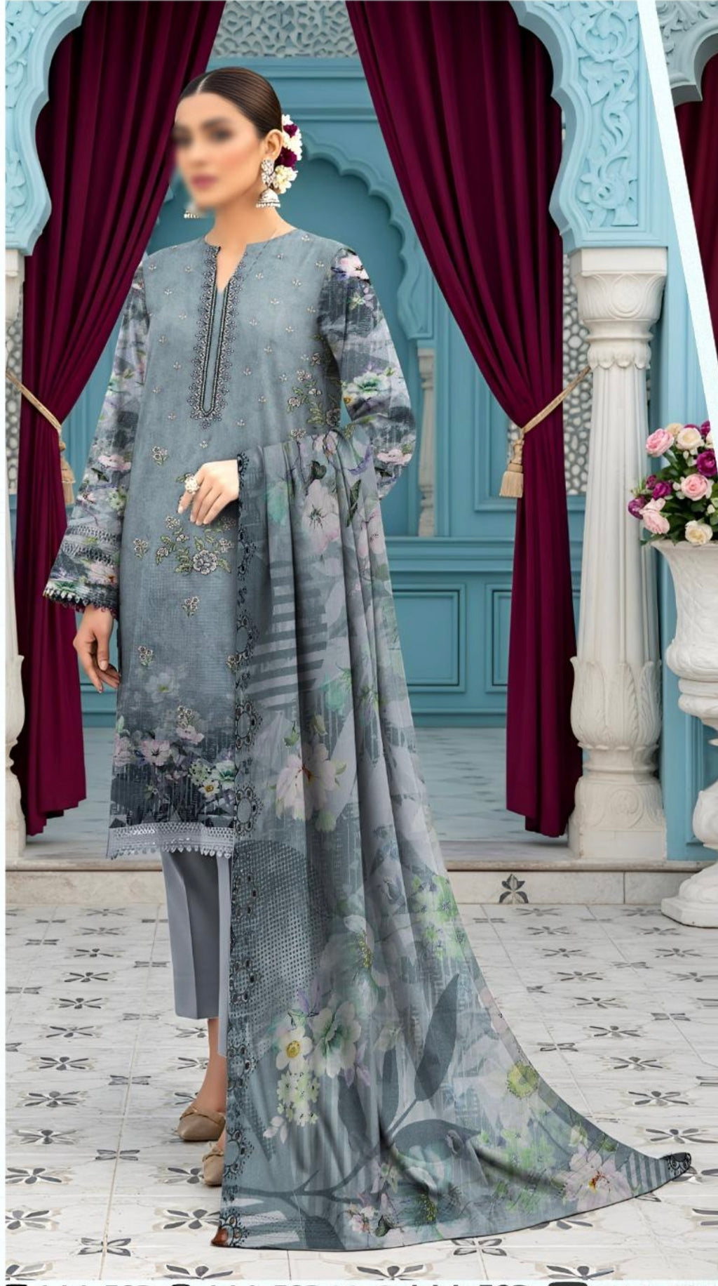 Karandi Libas By AAA Vol-1539-UNSTITCHED