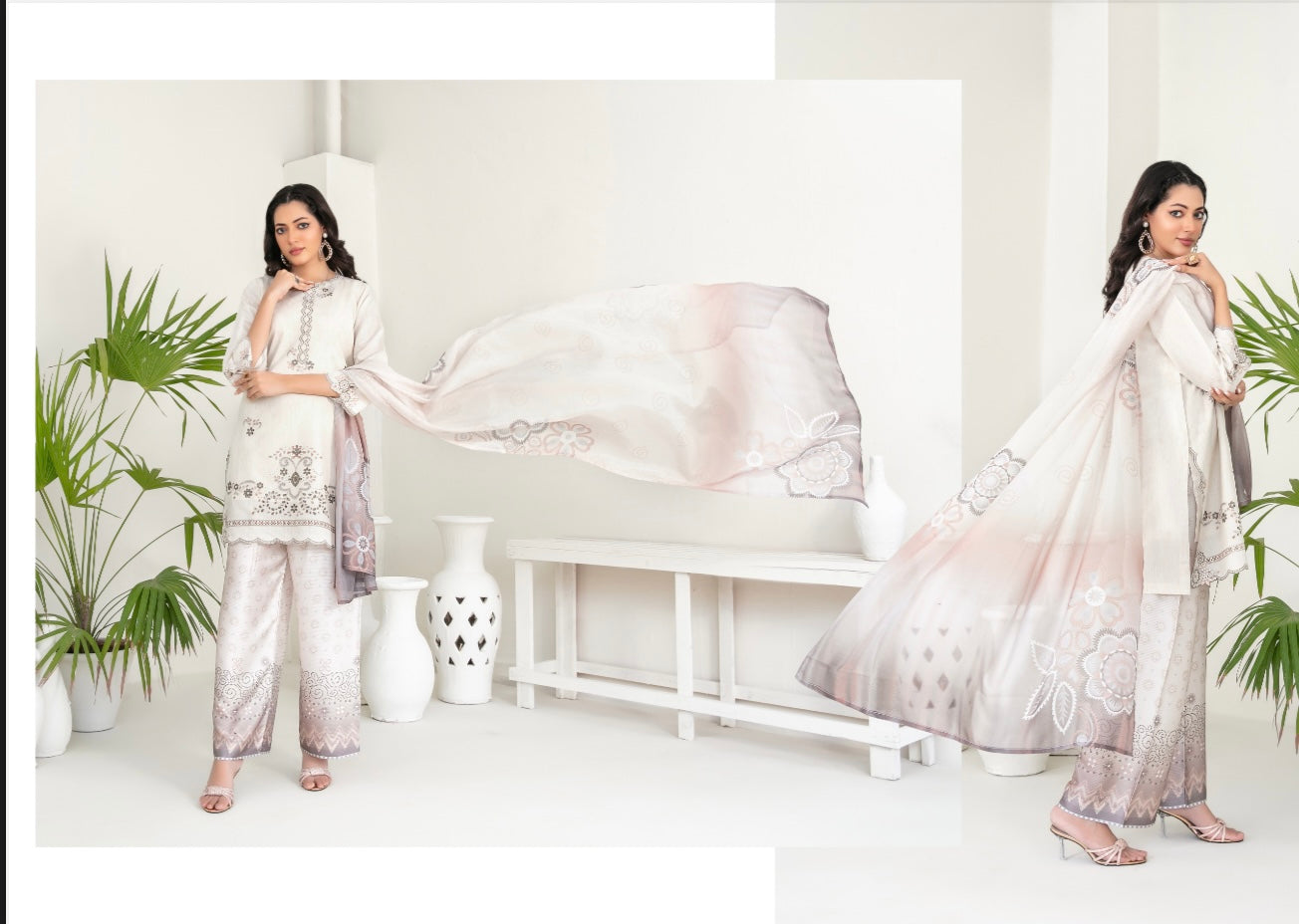 Fancy Cotton Khaddi-UNSTITCHED