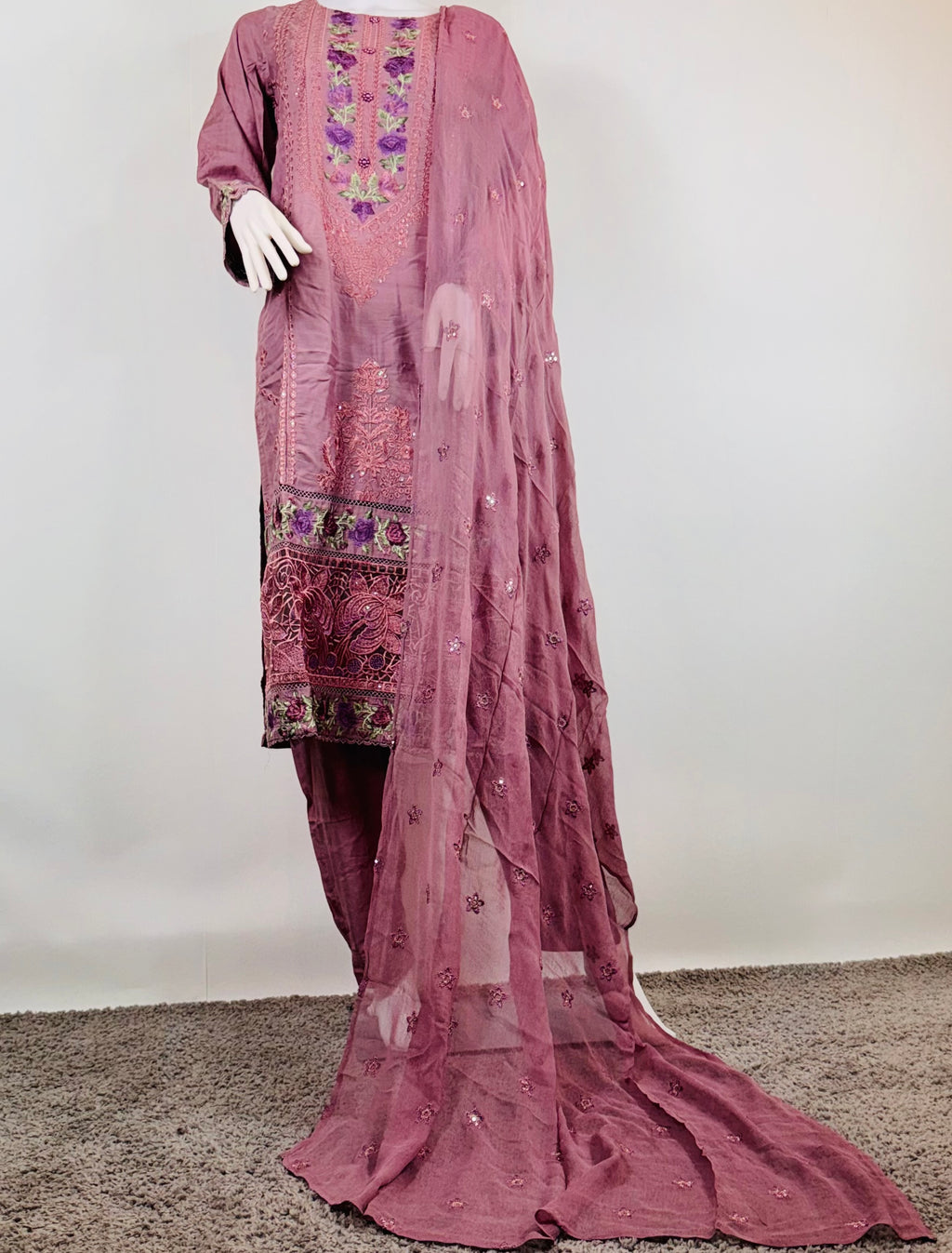 Winter Viscose-STITCHED