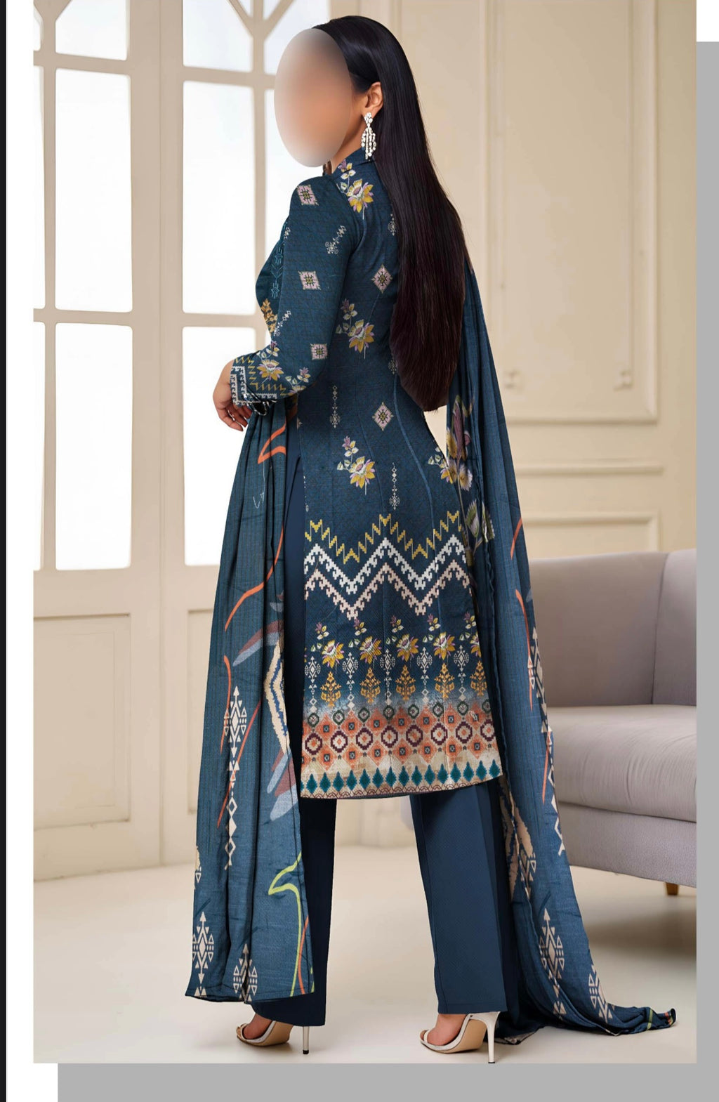 Khaddar-Maham By AAA Vol-1538-UNSTITCHED