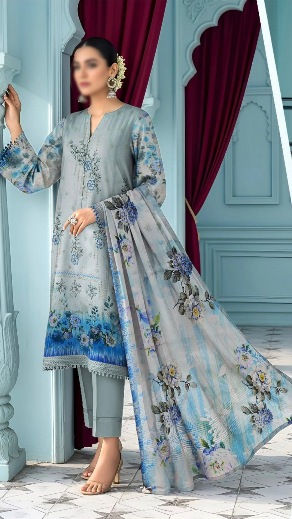 Karandi Libas By AAA Vol-1539-UNSTITCHED