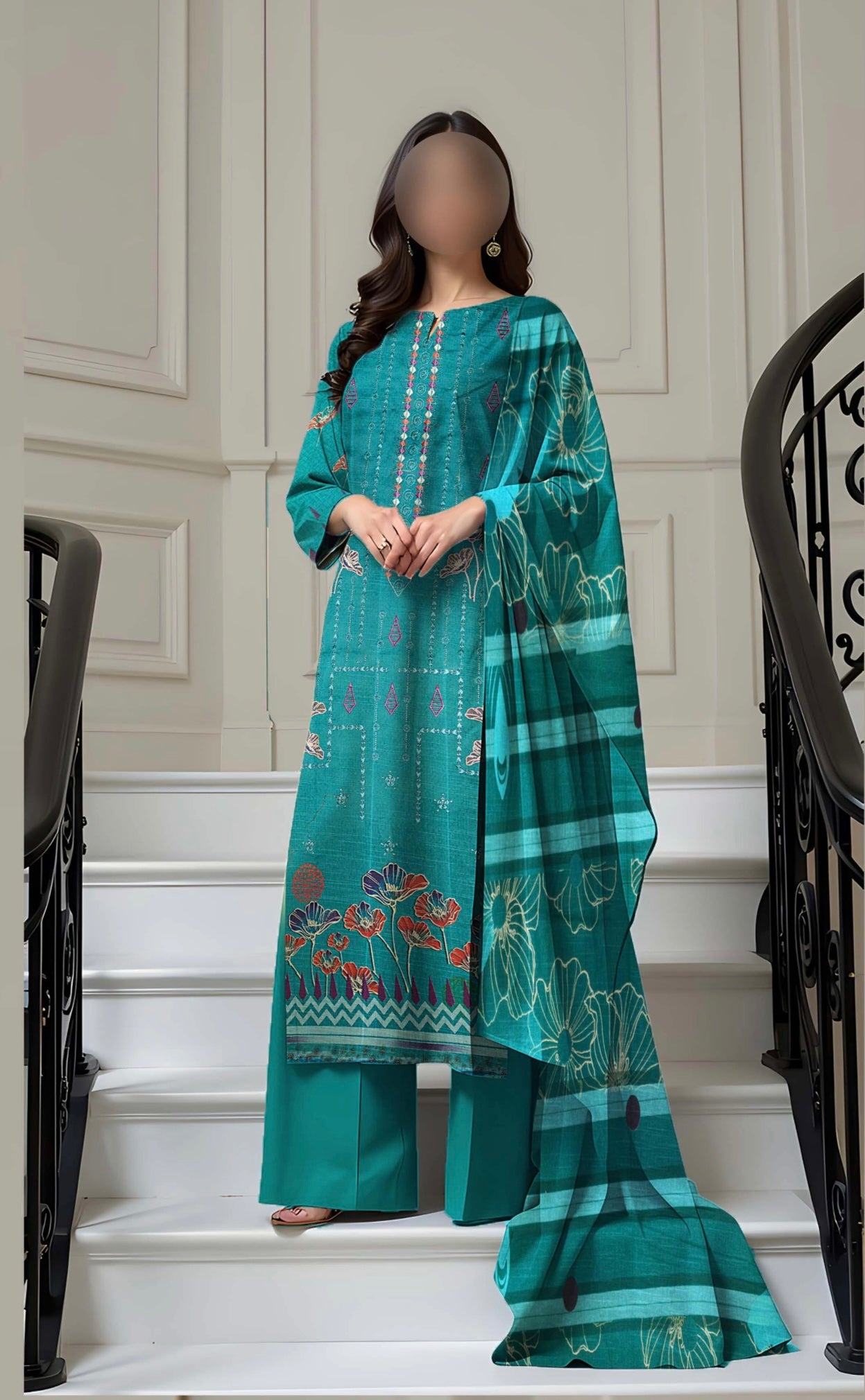Khaddar-Maham By AAA Vol-1538-UNSTITCHED