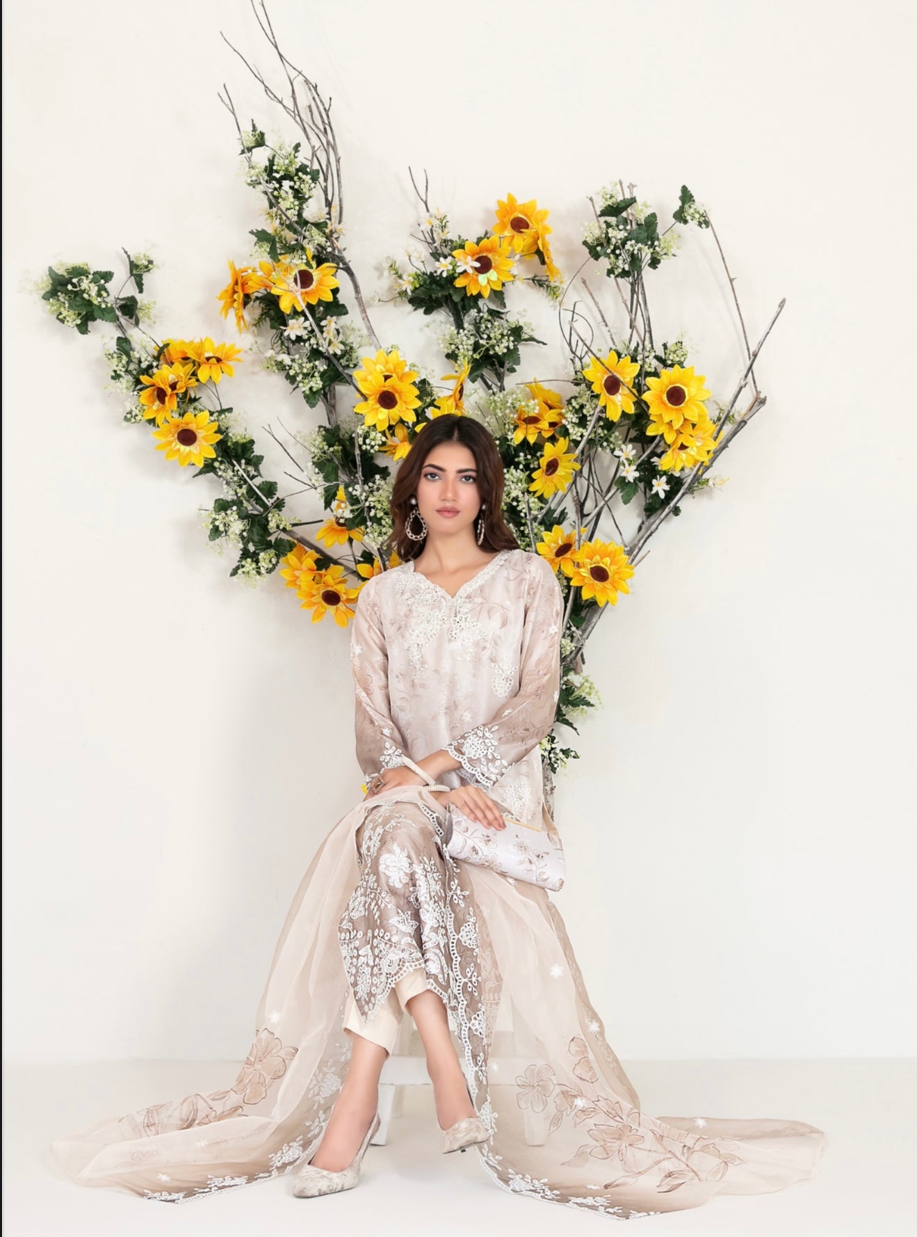 Fancy organza by Tawakal-UNSTITCHED