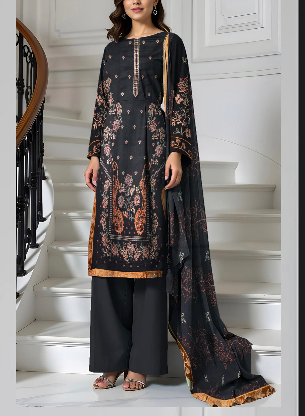 Dhanak Libas By AAA Vol-1601-UNSTITCHED