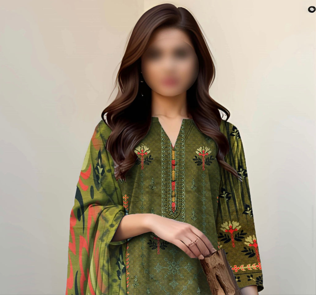 Khaddar-Maham By AAA Vol-1538-UNSTITCHED