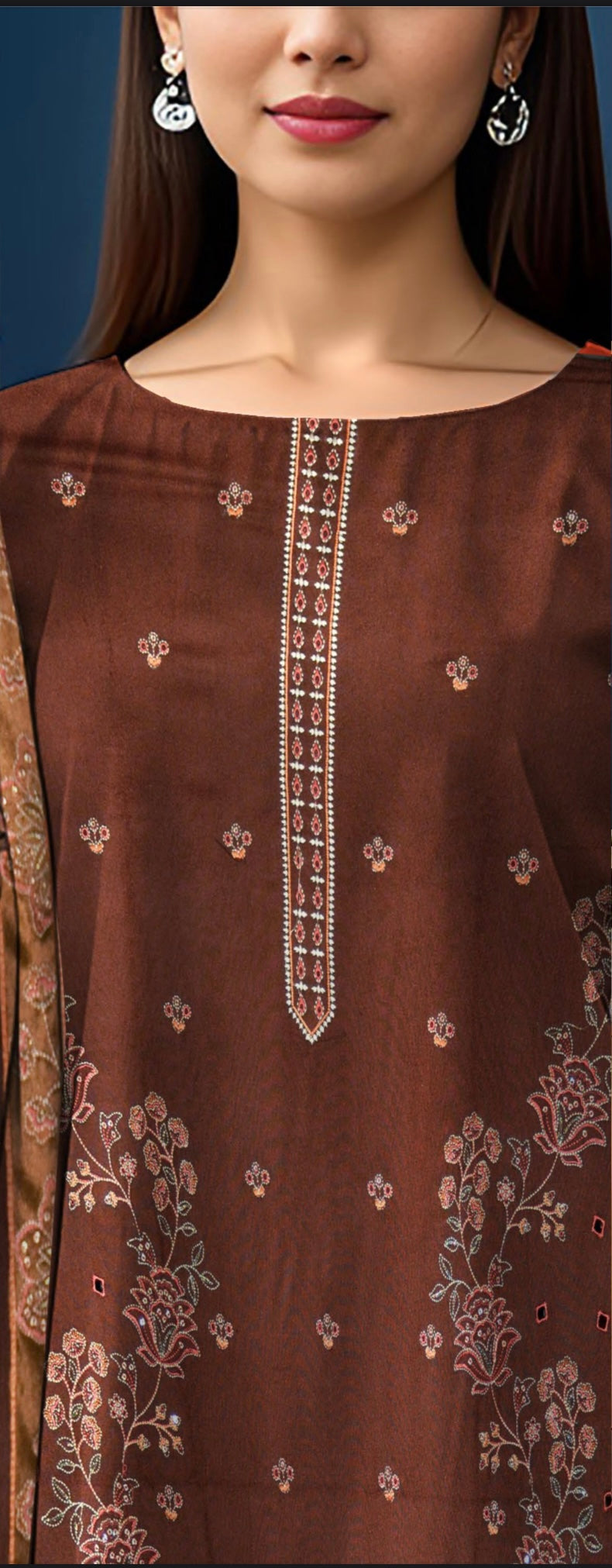 Dhanak Libas By AAA Vol-1601-UNSTITCHED