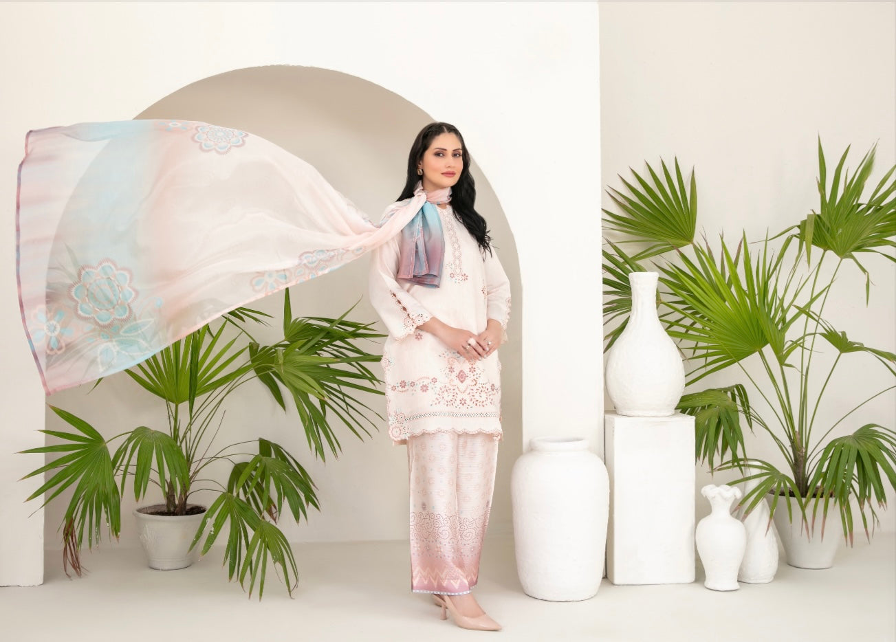 Fancy Cotton Khaddi-UNSTITCHED