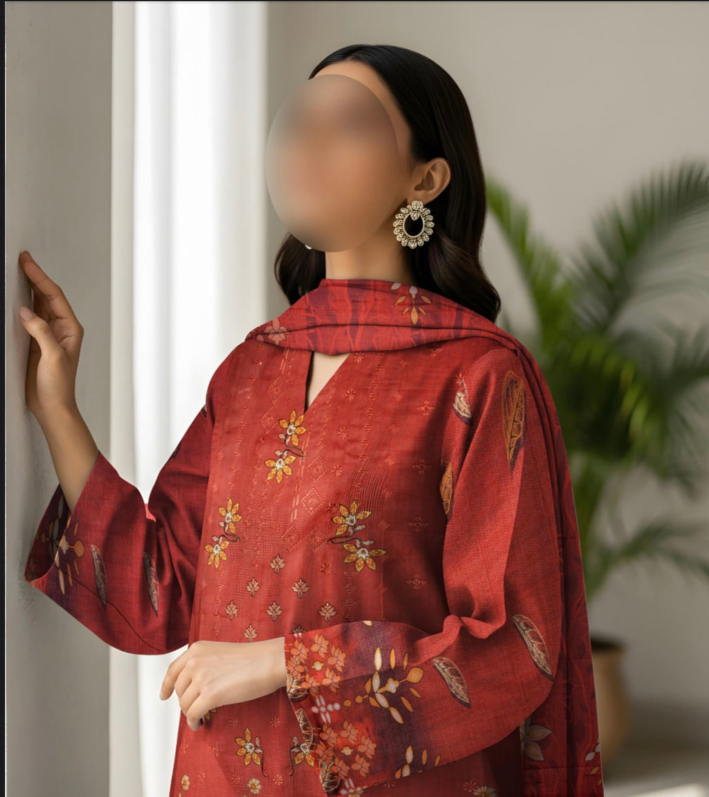 Khaddar-Maham By AAA Vol-1538-UNSTITCHED