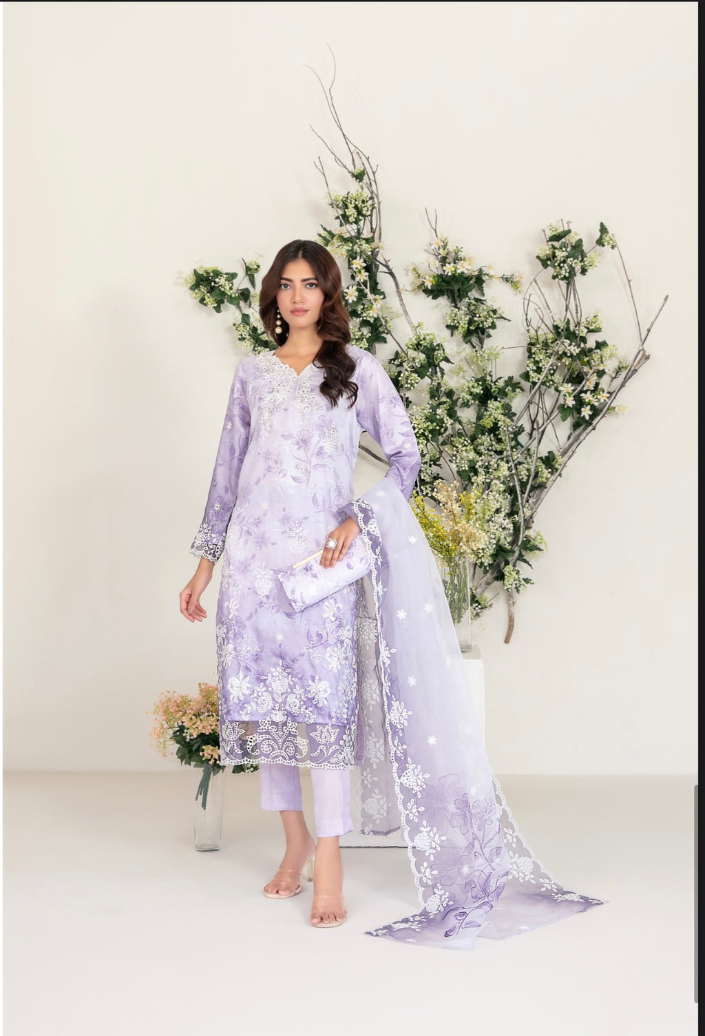 Fancy organza by Tawakal-UNSTITCHED