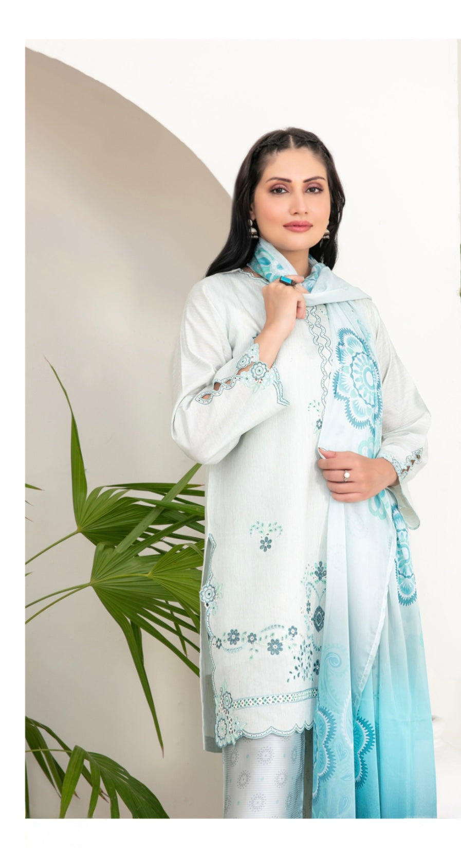 Fancy Cotton Khaddi-UNSTITCHED