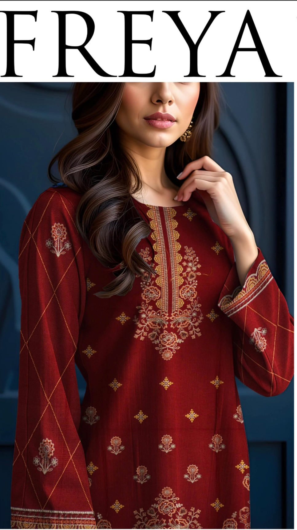 Dhanak Libas By AAA Vol-1601-UNSTITCHED