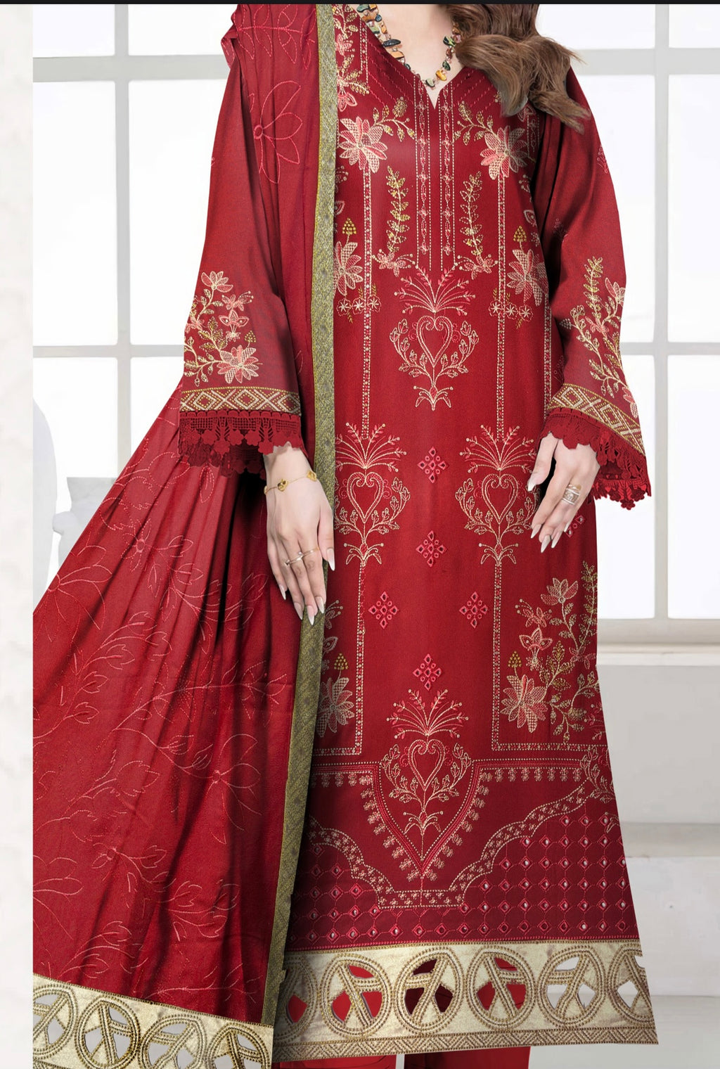 Dhanak Libas By AAA Vol-1602-UNSTITCHED