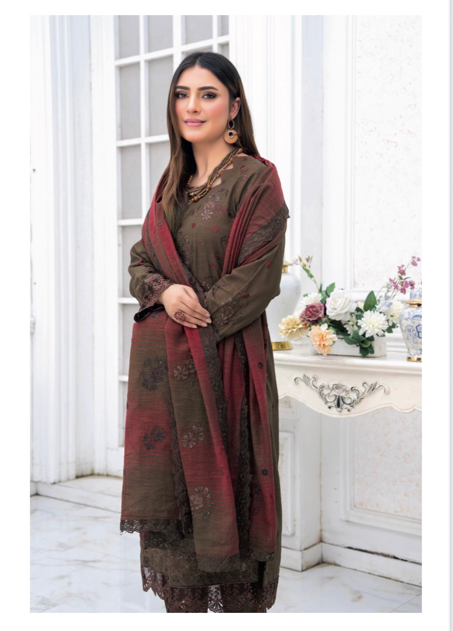 Yarn Winter Slub By Aagosh-UNSTITCHED