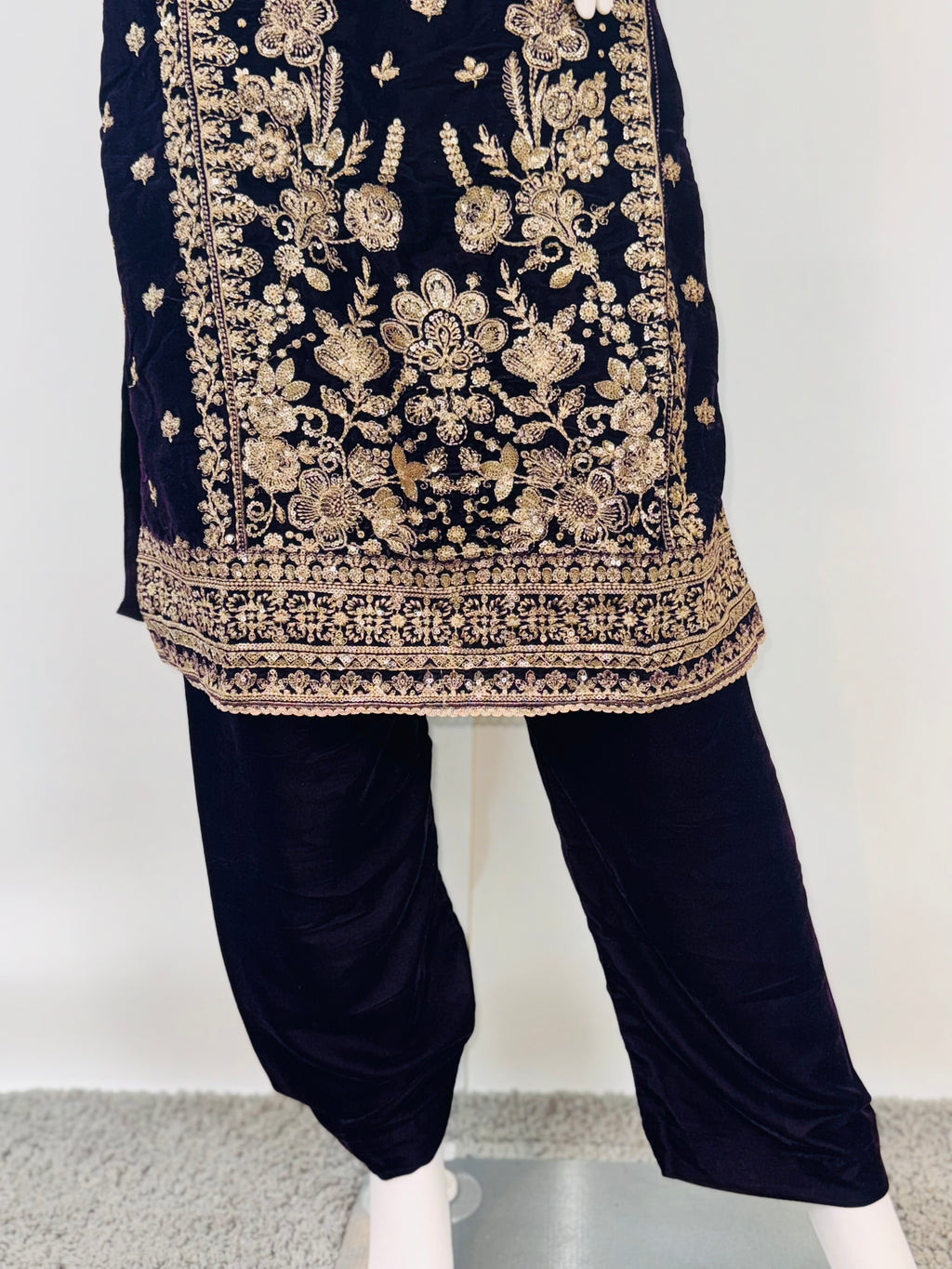 Velvet Oringal micro-STITCHED