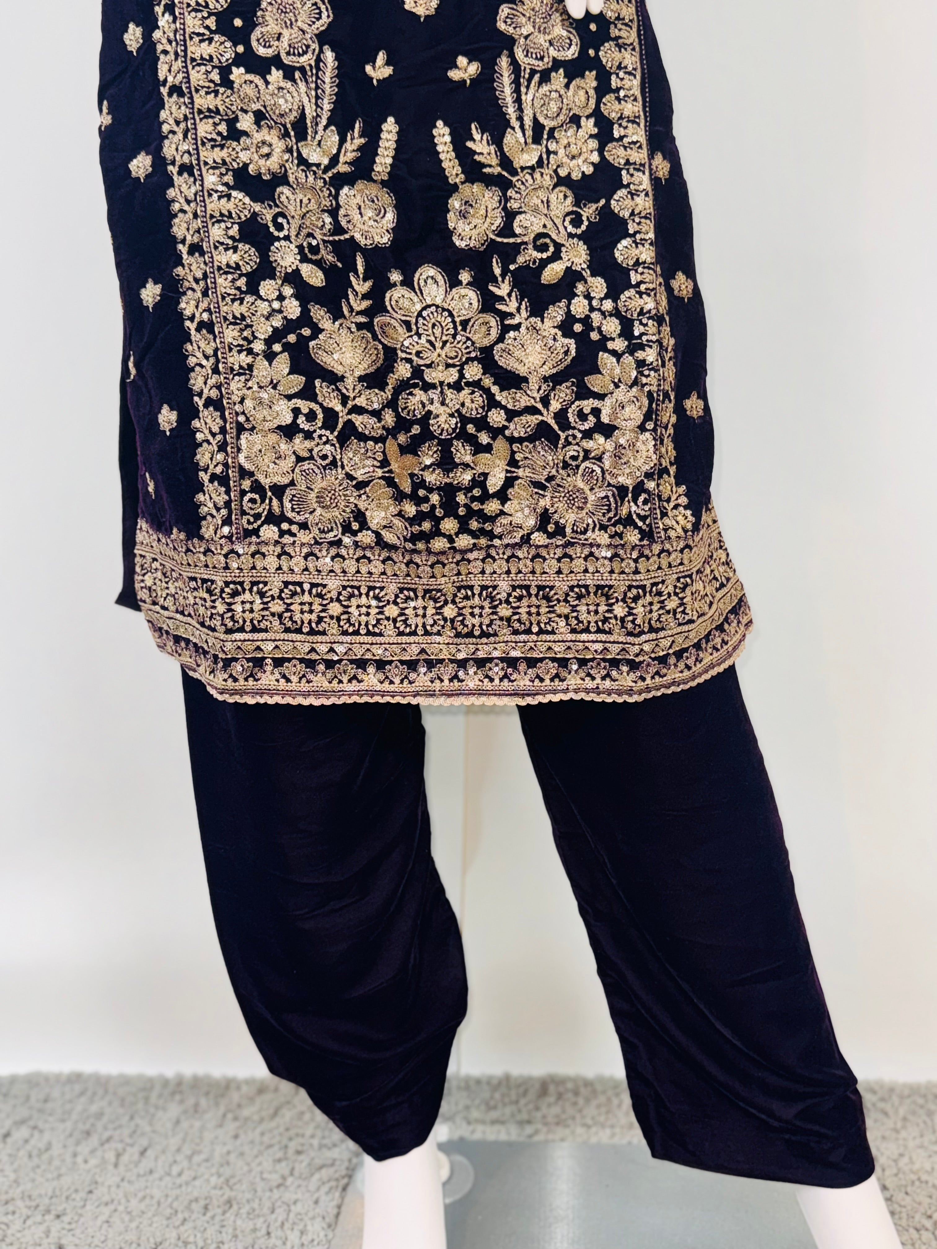 Velvet Oringal micro-STITCHED