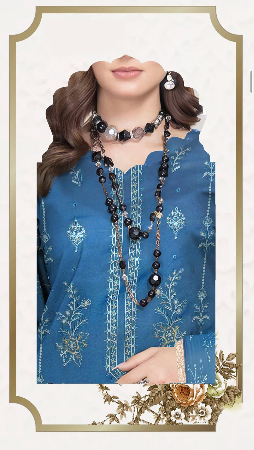 Dhanak Libas By AAA Vol-1602-UNSTITCHED