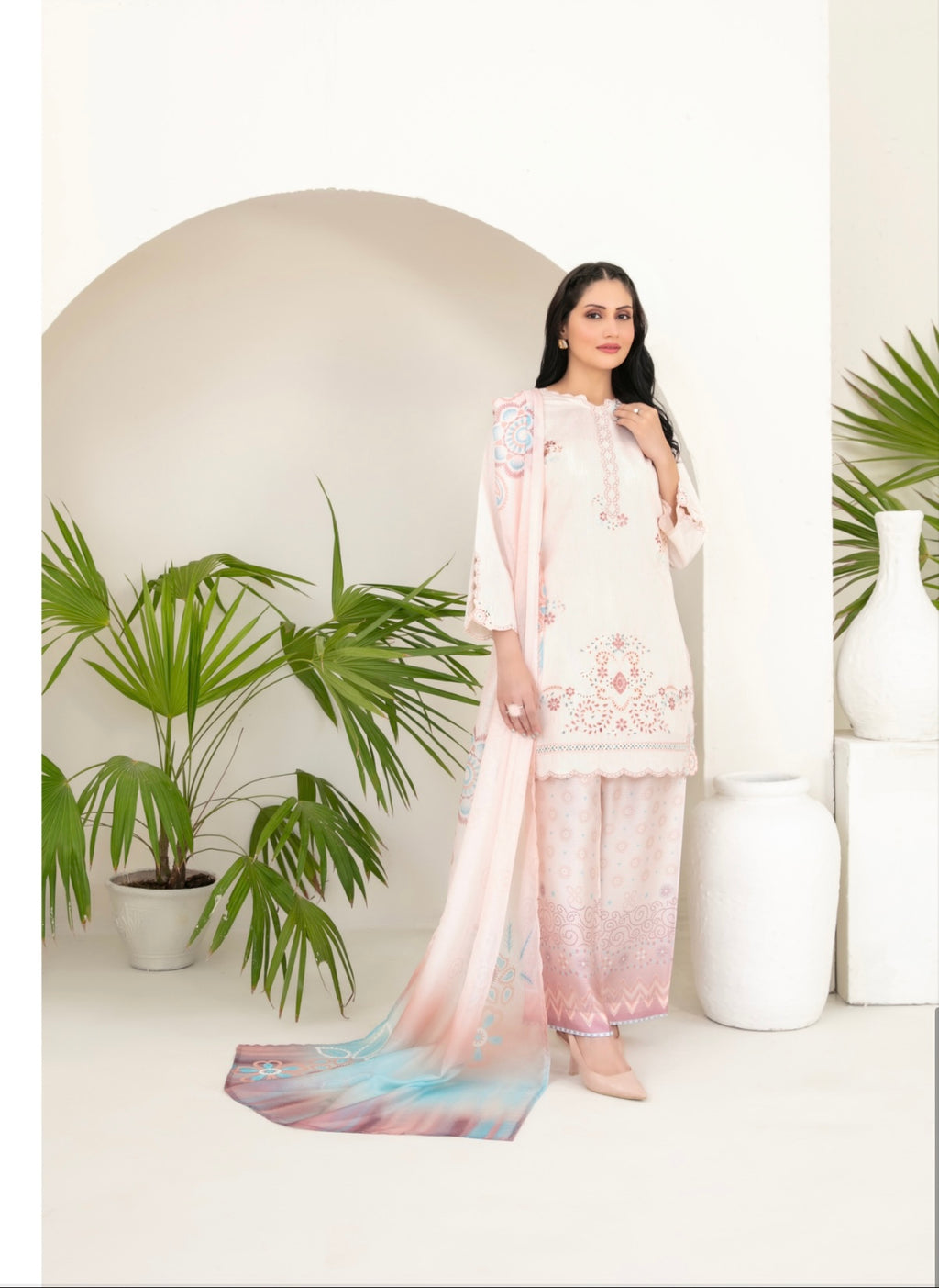 Fancy Cotton Khaddi-UNSTITCHED