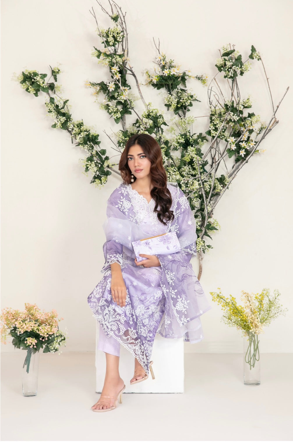 Fancy organza by Tawakal-UNSTITCHED