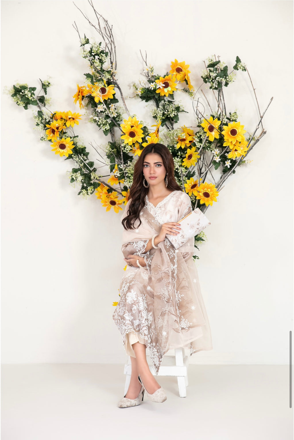 Fancy organza by Tawakal-UNSTITCHED