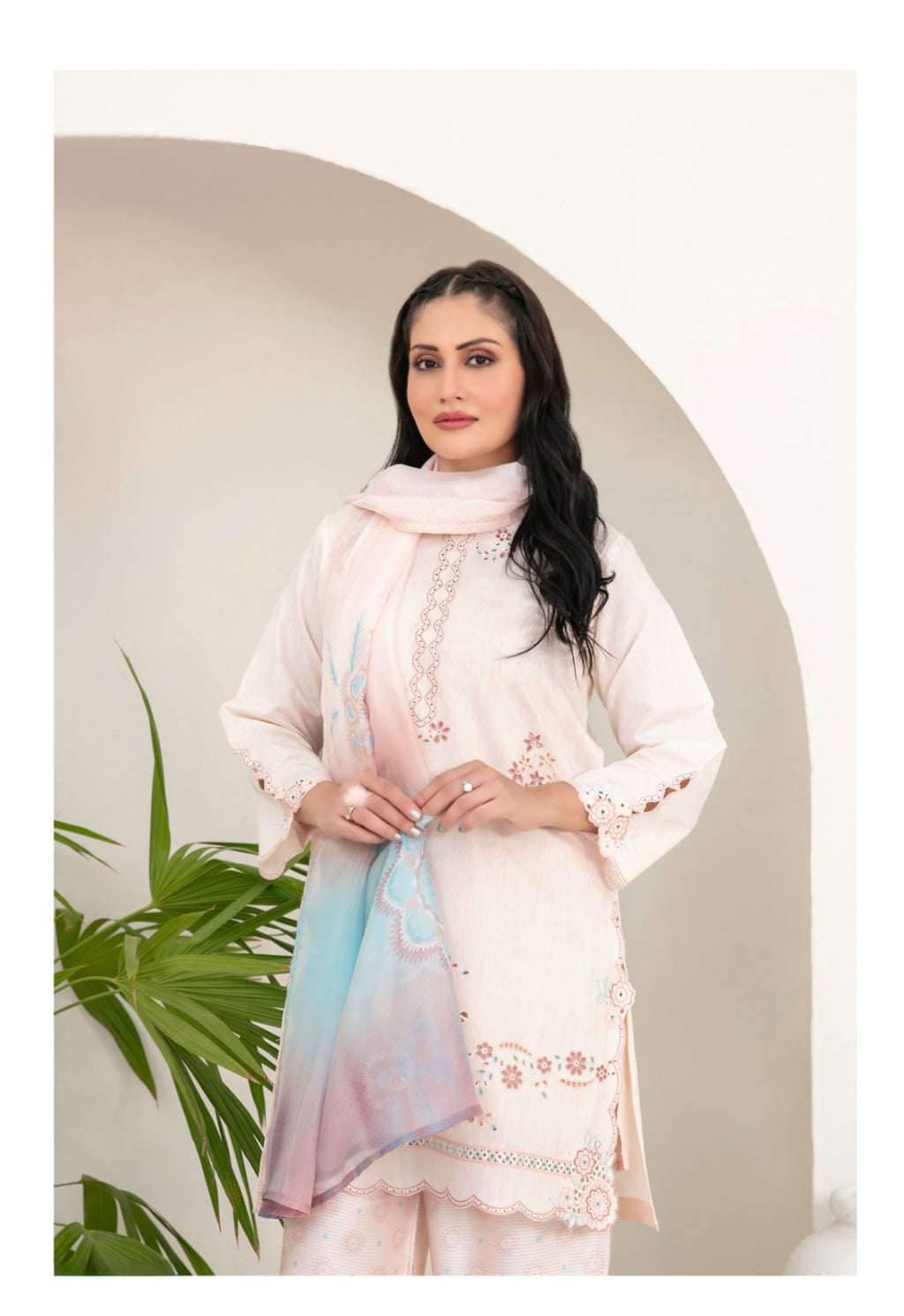 Fancy Cotton Khaddi-UNSTITCHED