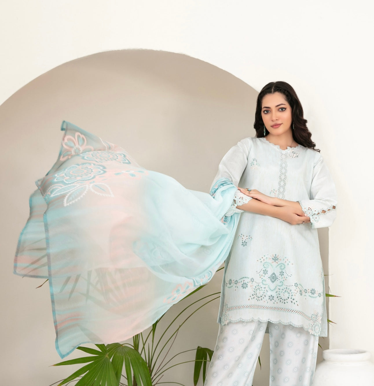 Fancy Cotton Khaddi-UNSTITCHED
