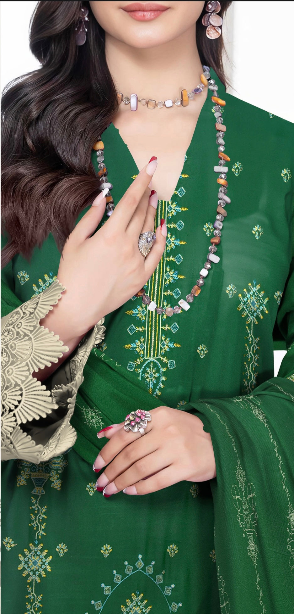 Dhanak Libas By AAA Vol-1602-UNSTITCHED