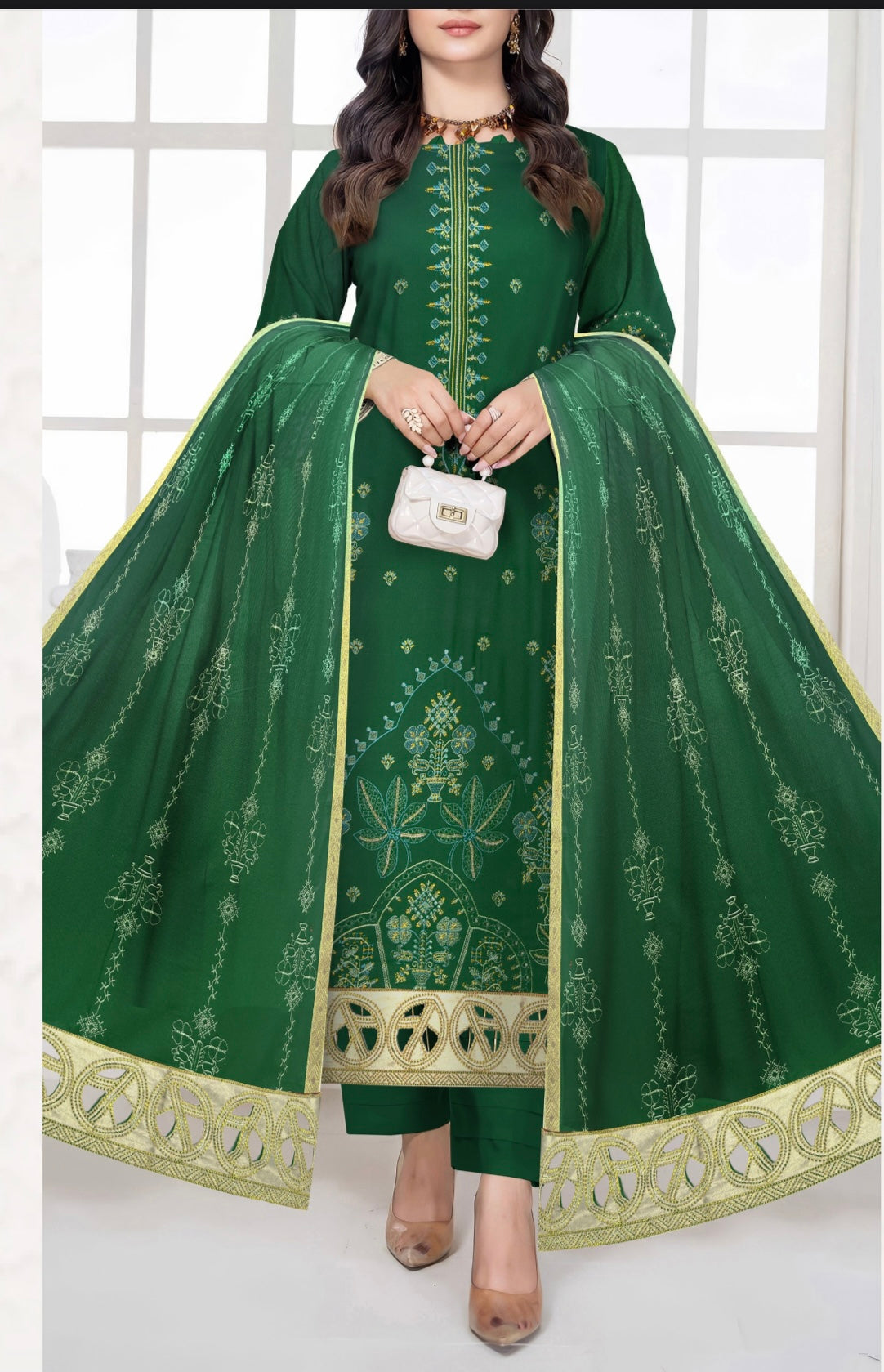 Dhanak Libas By AAA Vol-1602-UNSTITCHED