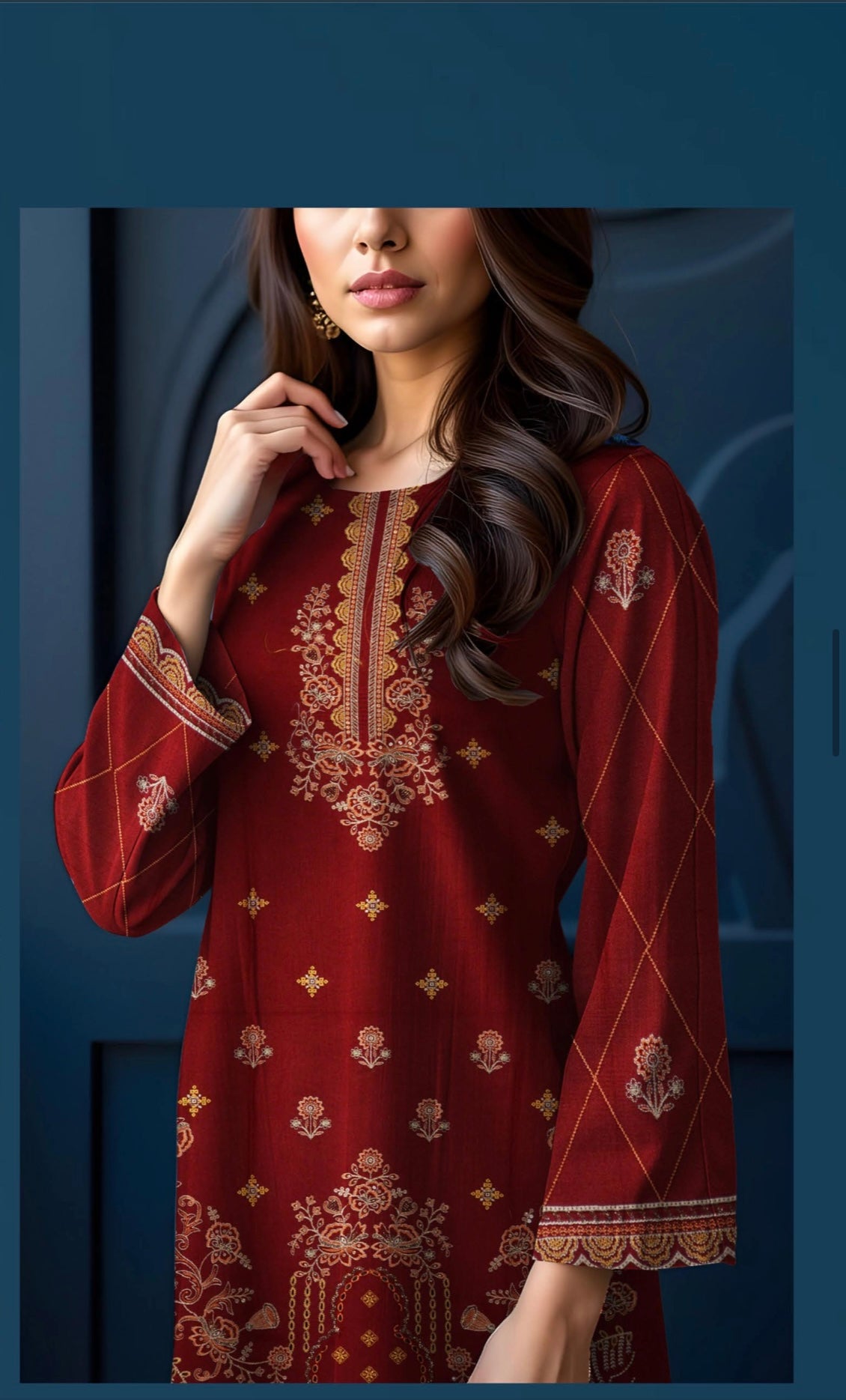 Dhanak Libas By AAA Vol-1601-UNSTITCHED