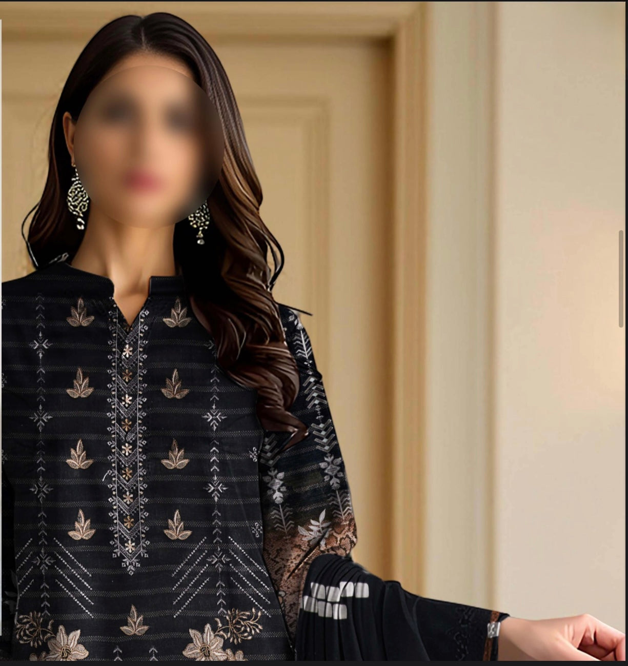 Khaddar-Maham By AAA Vol-1538-UNSTITCHED