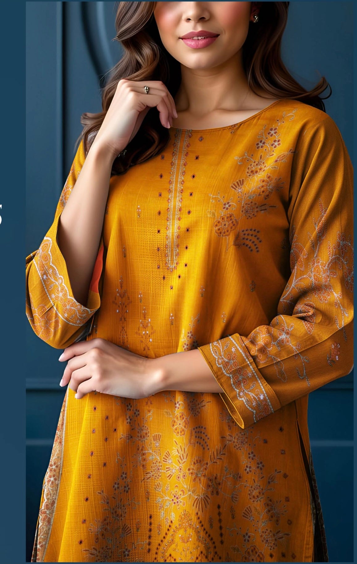 Dhanak Libas By AAA Vol-1601-UNSTITCHED