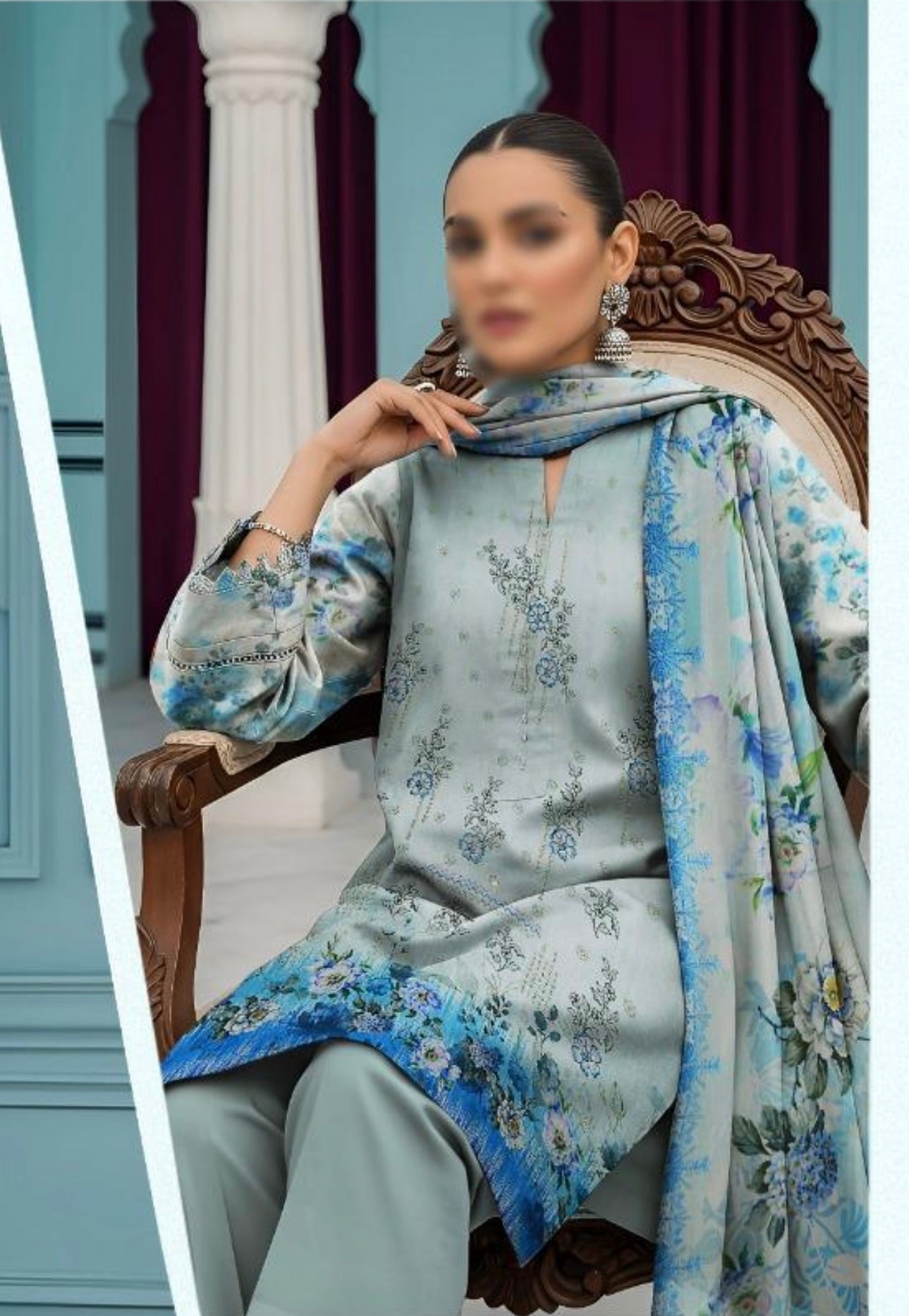 Karandi Libas By AAA Vol-1539-UNSTITCHED