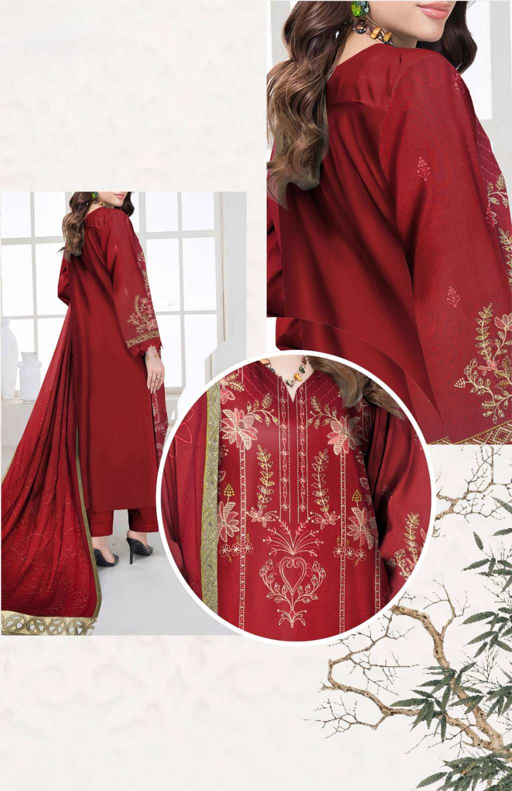 Dhanak Libas By AAA Vol-1602-UNSTITCHED