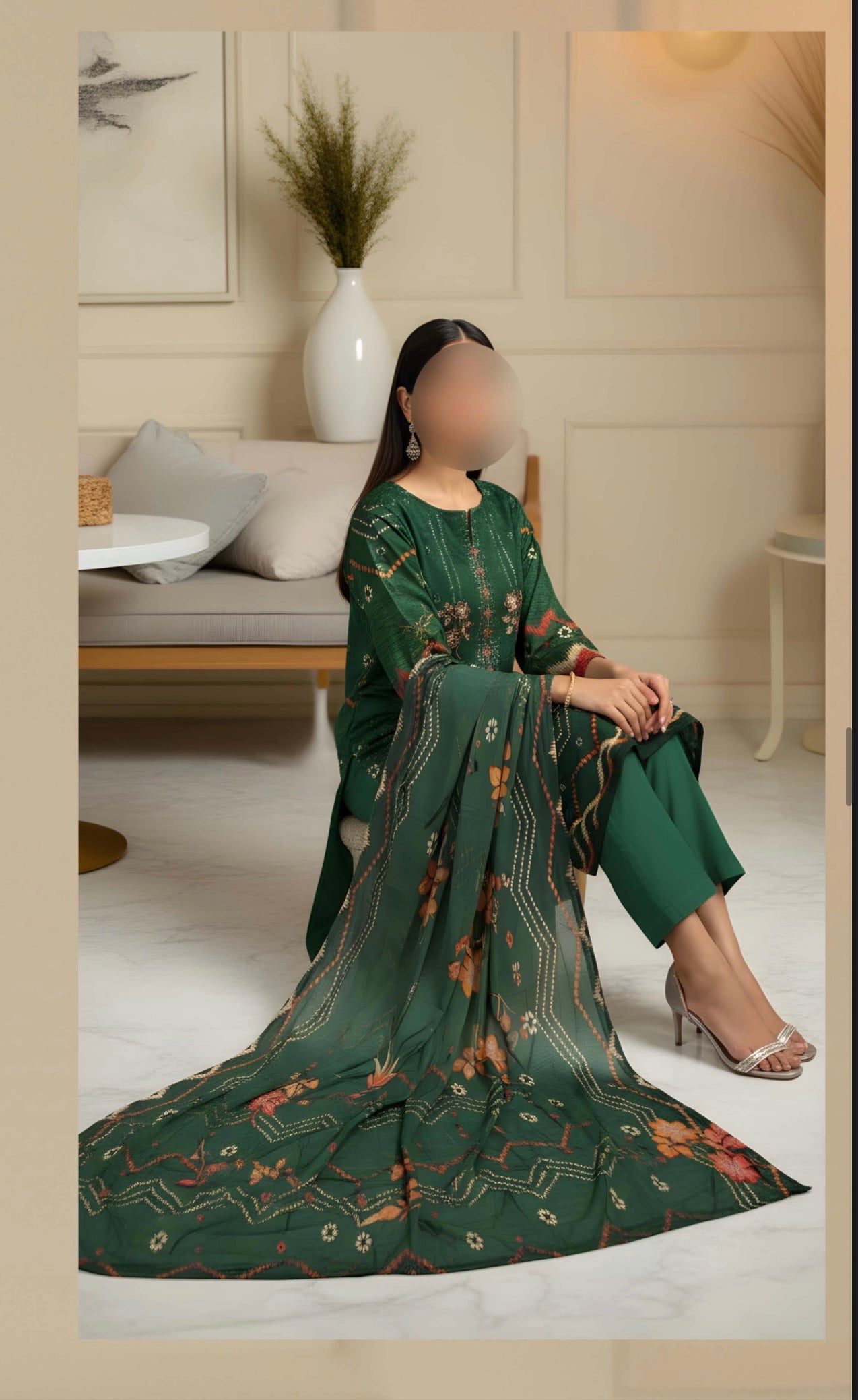 Khaddar-Maham By AAA Vol-1538-UNSTITCHED