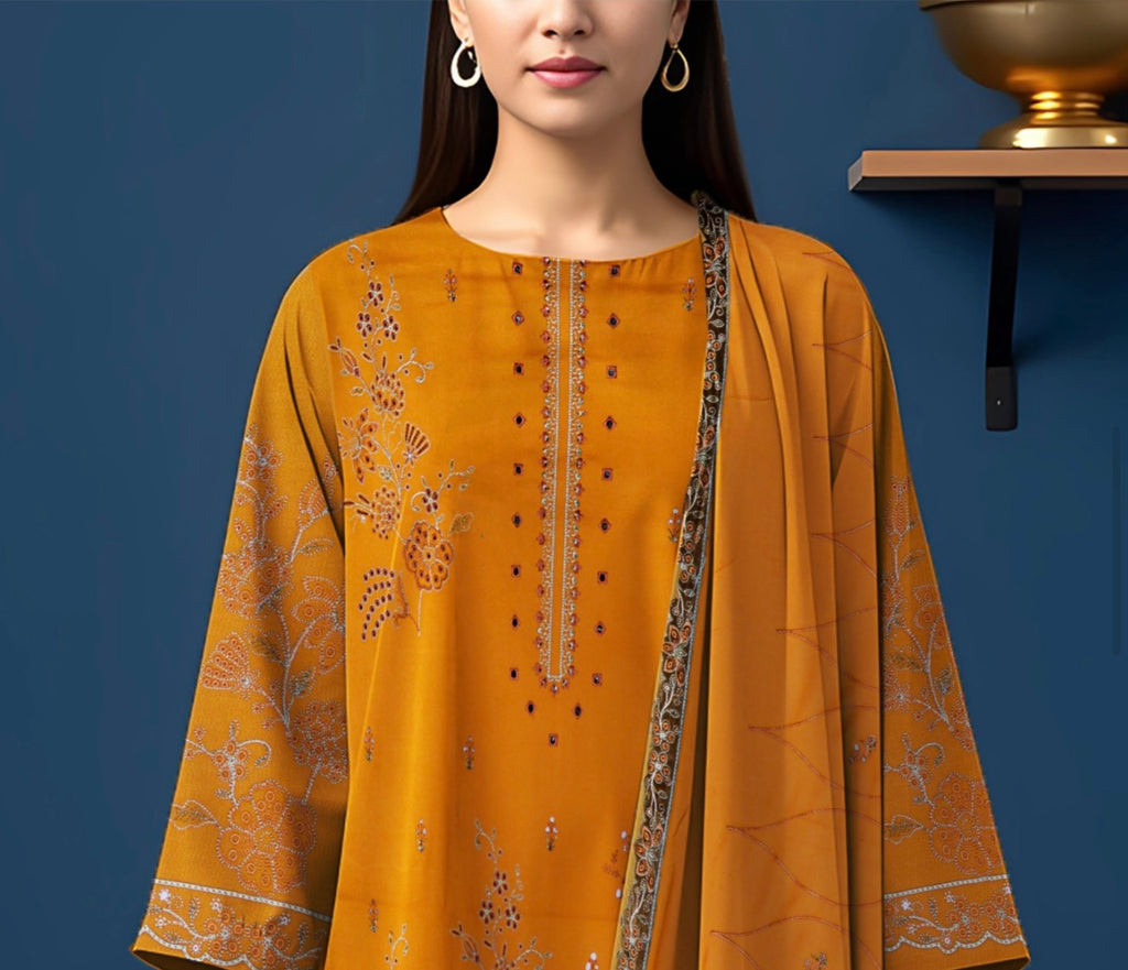 Dhanak Libas By AAA Vol-1601-UNSTITCHED