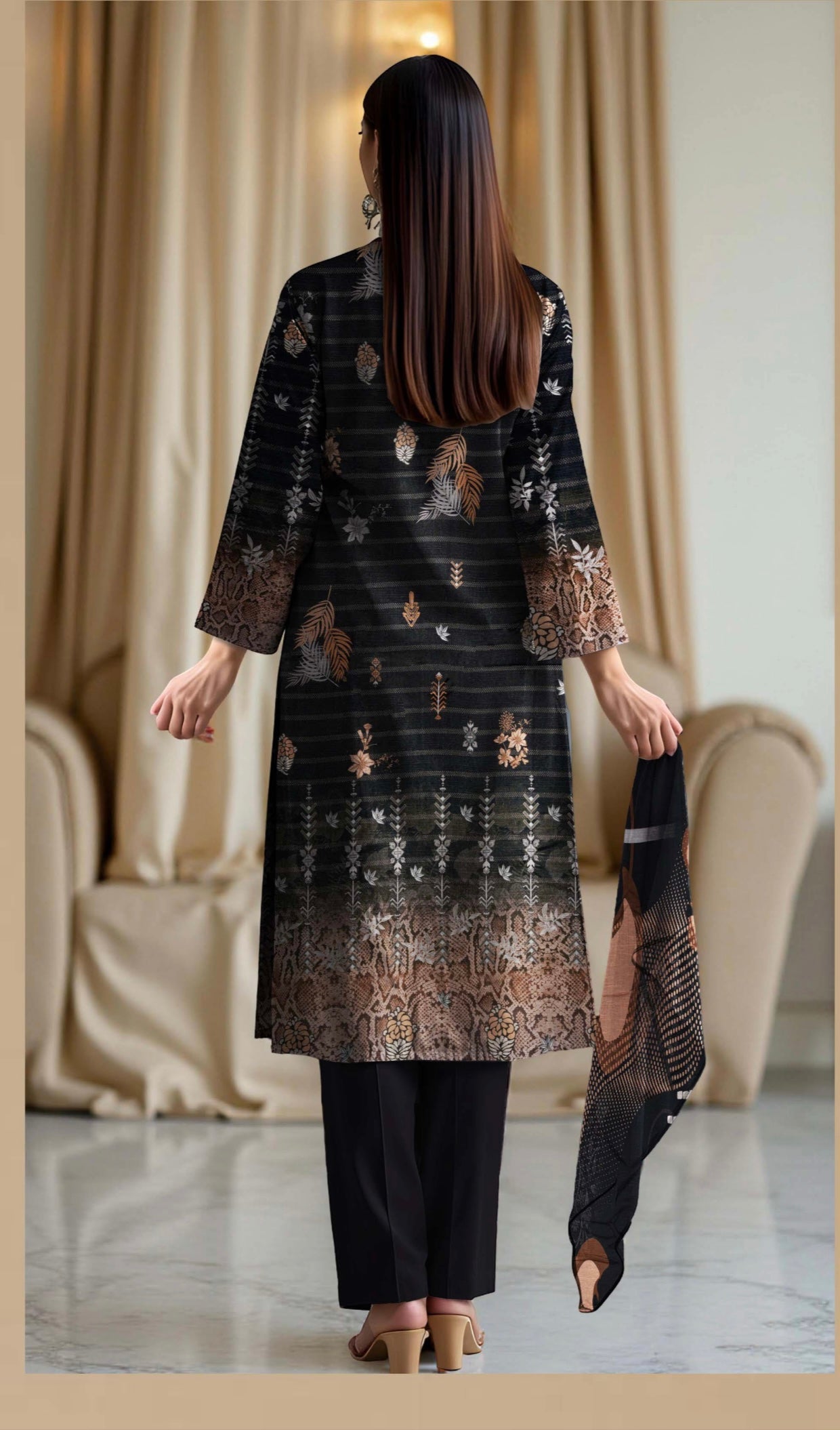 Khaddar-Maham By AAA Vol-1538-UNSTITCHED