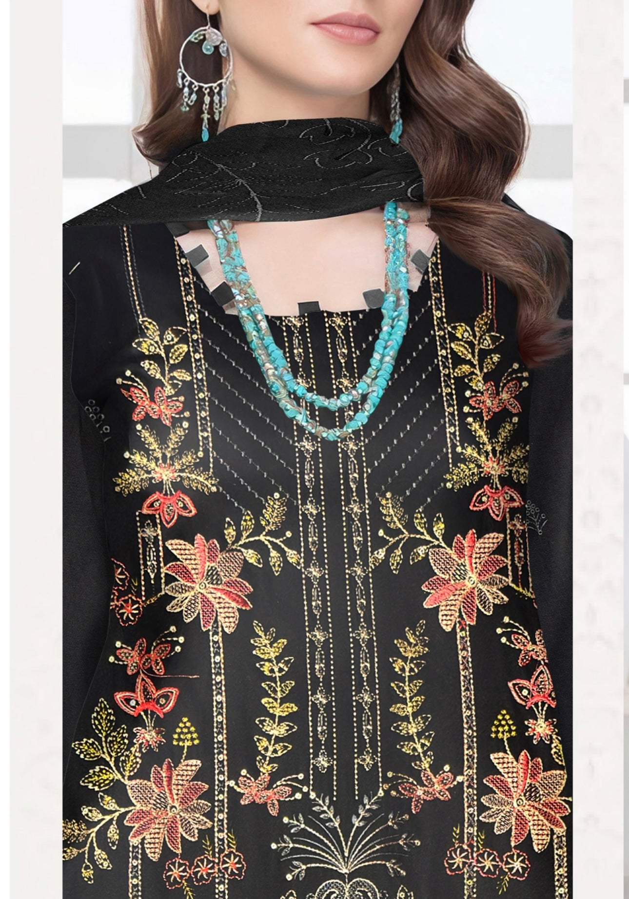 Dhanak Libas BY AAA Vol-1602-UNSTITCHED