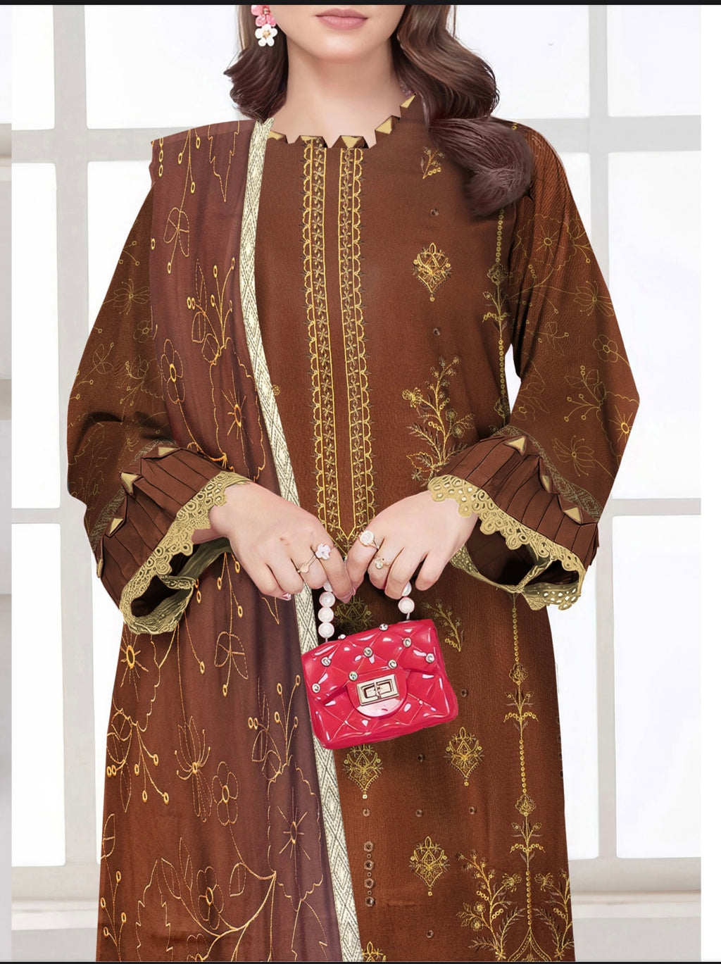 Dhanak Libas By AAA Vol-1602-UNSTITCHED