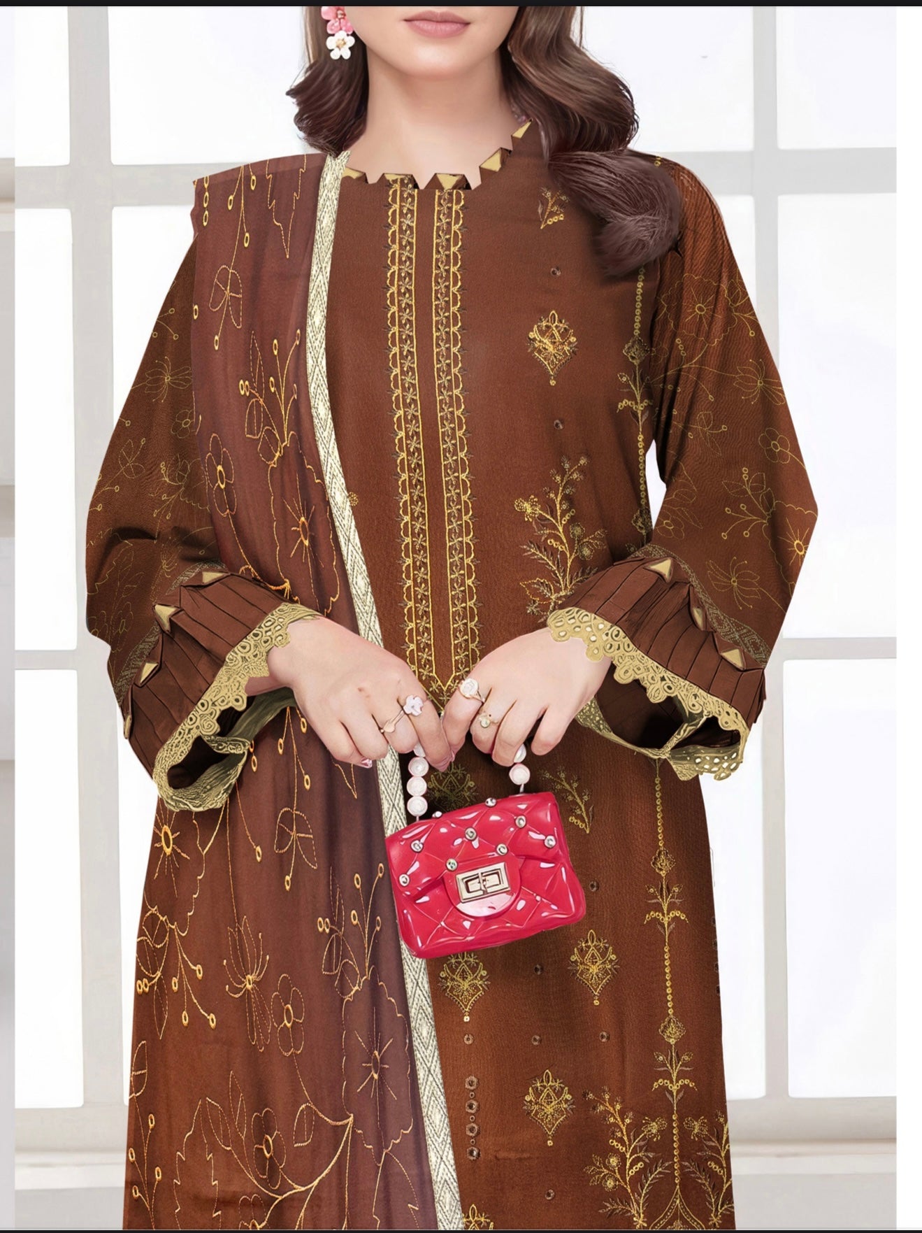 Dhanak Libas By AAA Vol-1602-UNSTITCHED